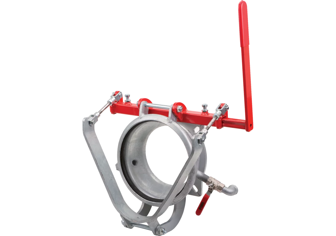 Becher-Schnellkuppler ital. System, 8 Zoll, LA 180 mm verzinkt mit Dichtring GartenShop24