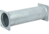 Mauerdurchführung 6 Zoll, 2 x Flansch, L 500 mm, verzinkt GartenShop24
