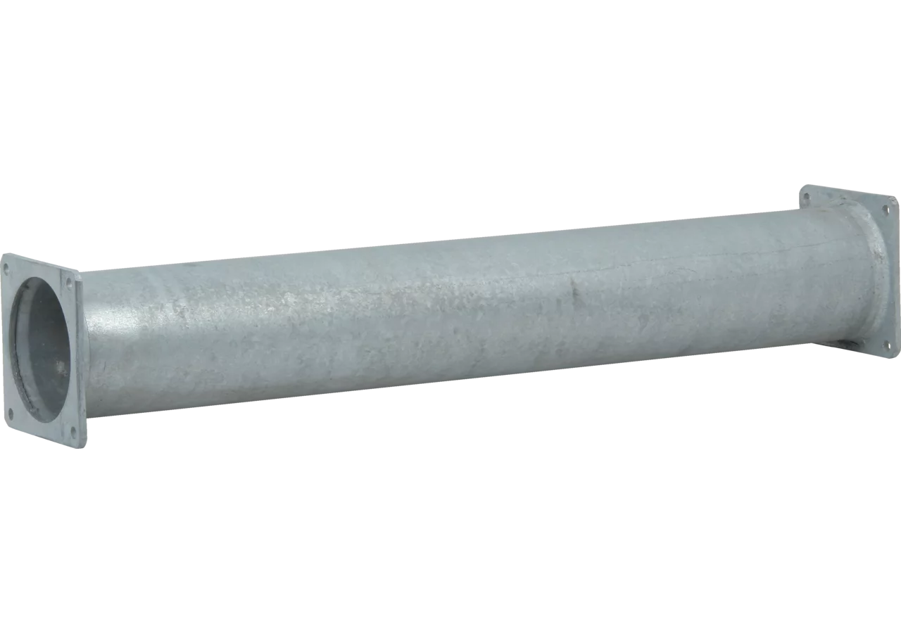 Mauerdurchführung 6 Zoll, 2 x Flansch, L 1.000 mm, verzinkt GartenShop24