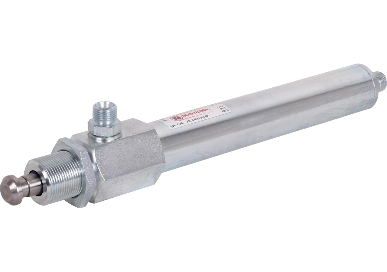 Öffnungszylinder 8 Zoll, doppelwirkend, 160 mm Hub, Kolbenstange 16 mm MZ 0551 MZ