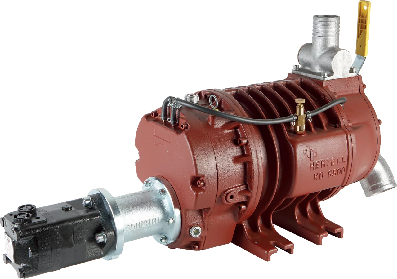 Flansch für hydraulischen Antrieb, passend zu KD-6500/14000 Hertell 03MS140000 Hertell