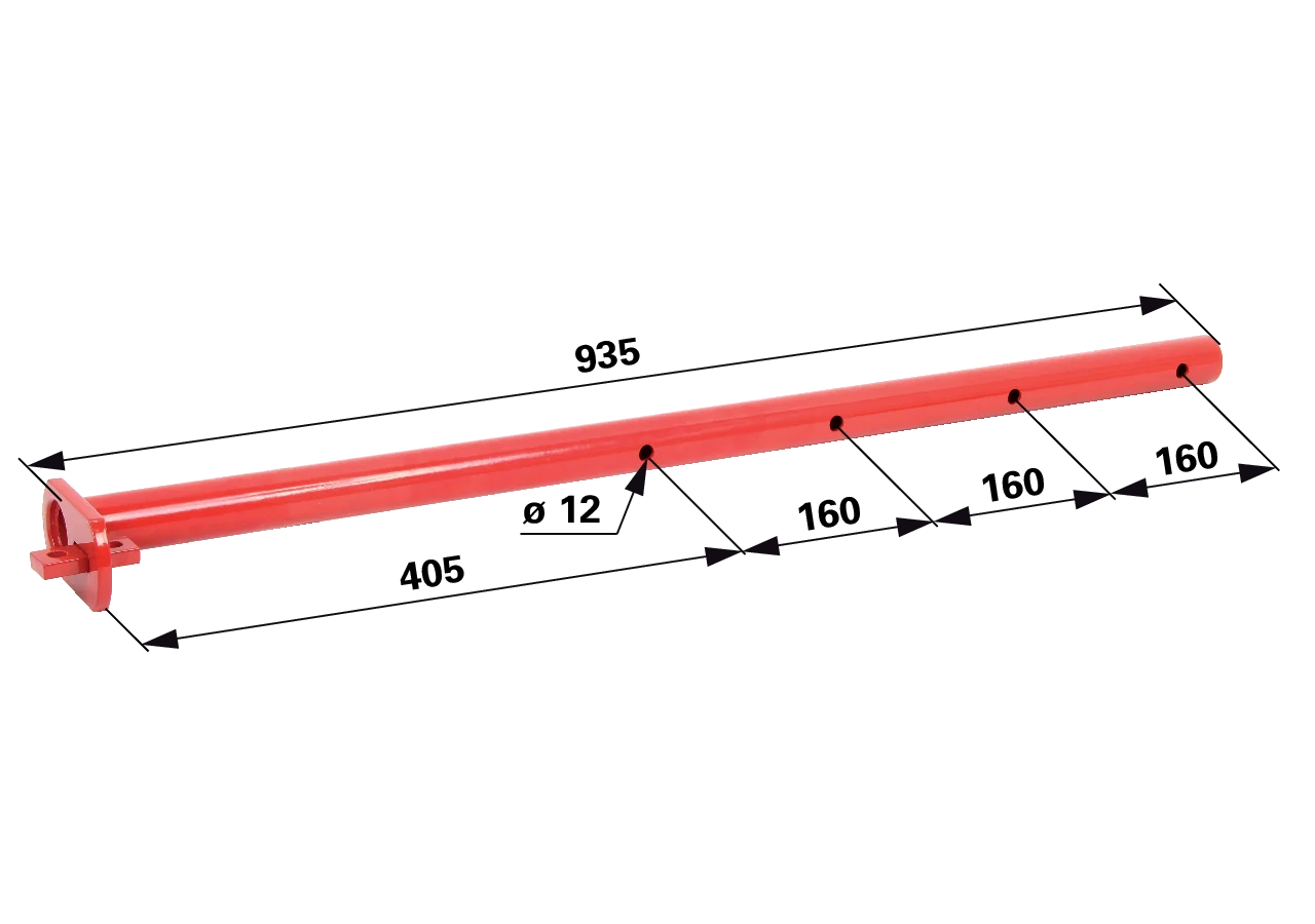 Zinkenarm L 935 mm – passend für Stoll 0626840 GartenShop24