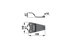 Messerhalter L 168 mm – passend für Niemeyer 570432, 570429 MWS
