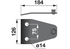 Messerhalter L 184 mm – passend für Vicon-PZ PZ0250 GartenShop24