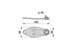 Messerhalter L 163 mm – passend für Krone 144682.2 MWS