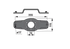 Messerhalter LA 355 mm – passend für Pöttinger 434.127 MWS