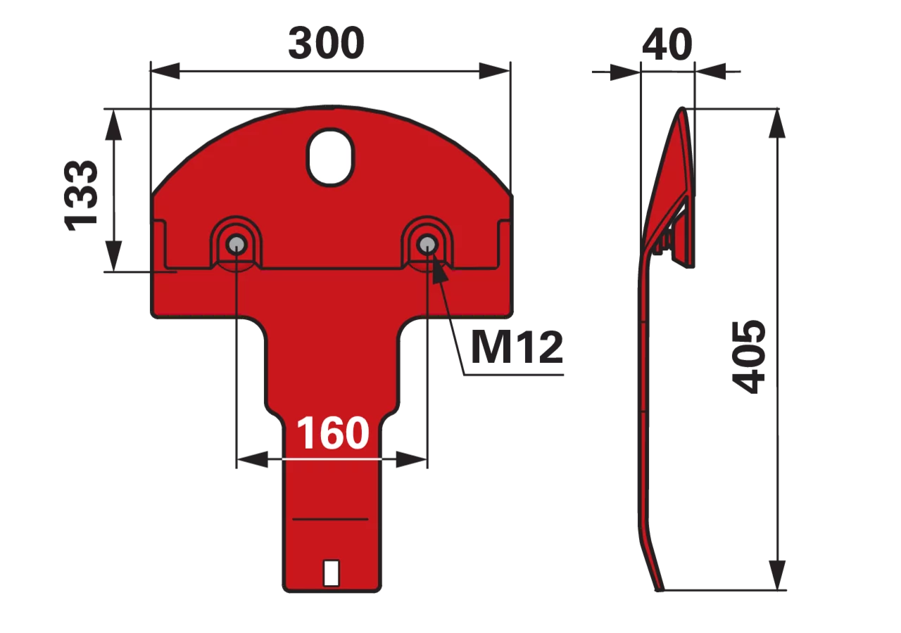 Gleitkufe – passend für Kuhn 56809300 GartenShop24