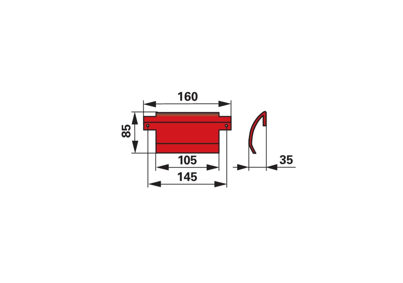 Gegenschneide Deutz-Fahr KT55676100 Deutz-Fahr