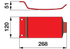 Schleifsohle L 268 mm – passend für Vicon-PZ 90062054 GartenShop24
