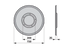 Gleitteller AD 730 mm – passend für Deutz-Fahr VGME36K0 GartenShop24