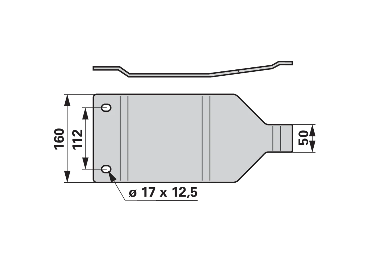 Gleitkufe – passend für Lely 4.1301.1059.0 FRANK