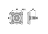 Welle 16 Zähne BCS 524.29674 BCS