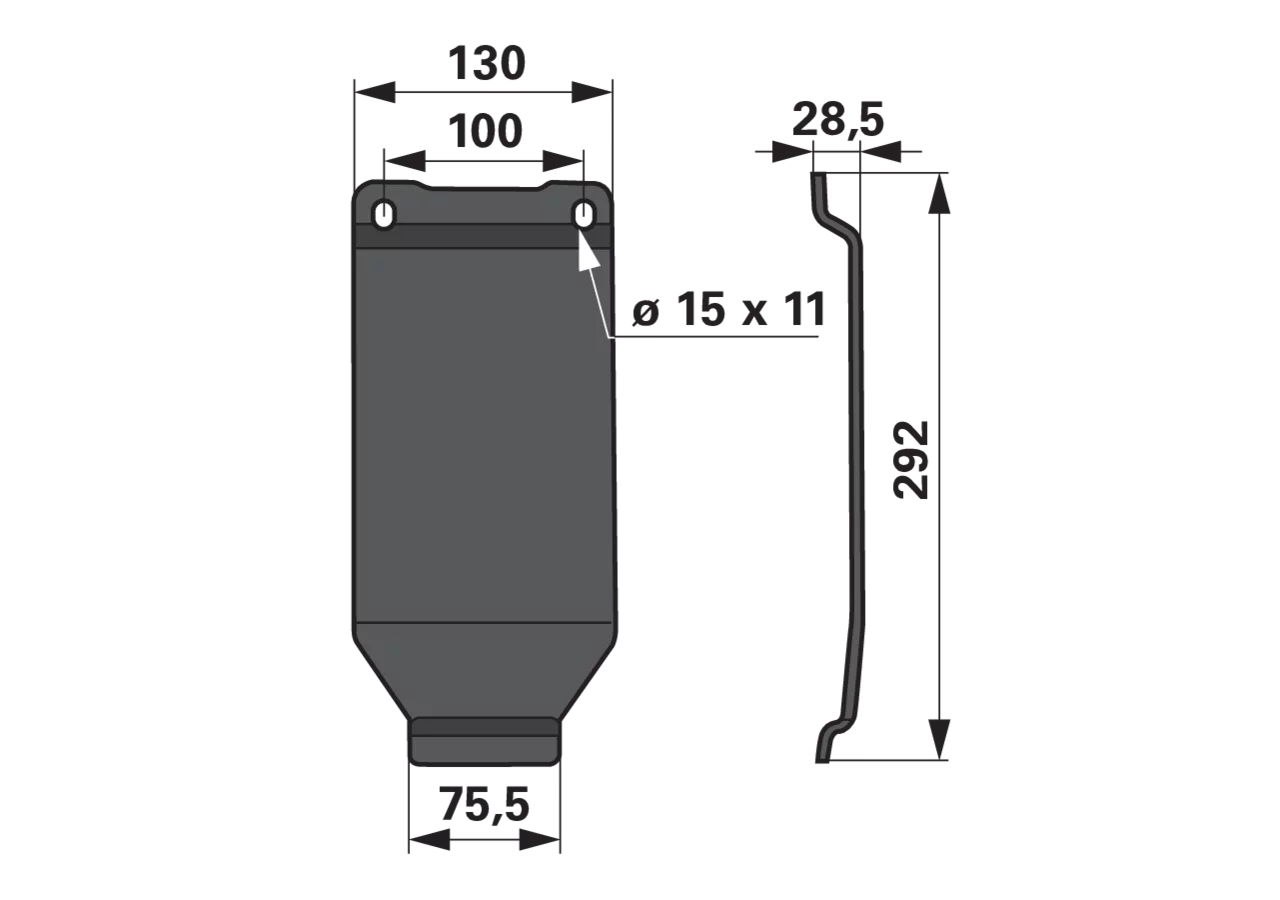 Gleitkufe SIP 765200440 SIP