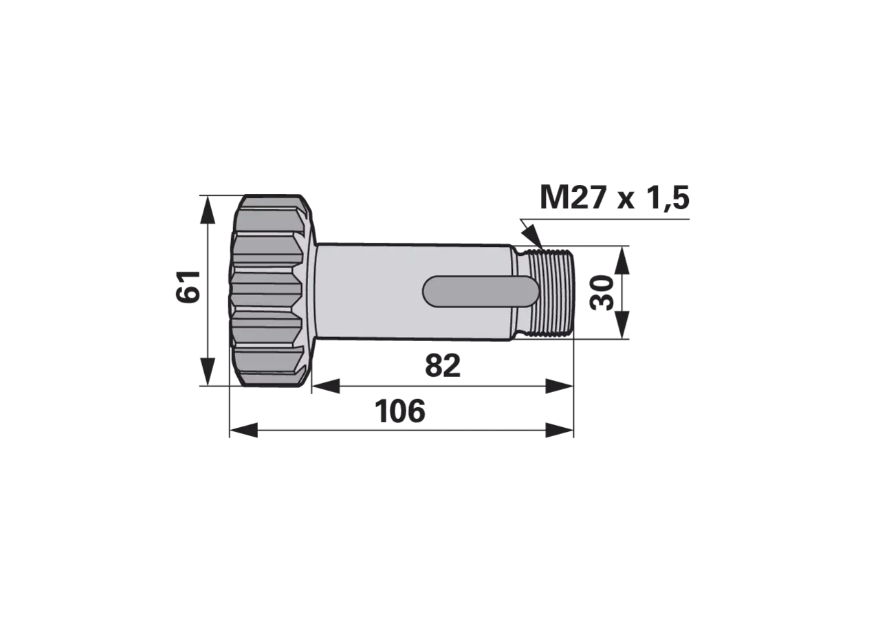 Ritzelwelle 16 Zähne Krone 144139.9 Krone