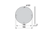 Mähtrommeldeckel AD 155 mm Krone 253052.1 Krone