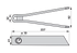 Aufbereiterzinke L 237 mm, innen Krone 255744.0 Krone