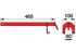 Klingenschlüssel B 60 mm Deutz-Fahr VG CM059K0 Deutz-Fahr