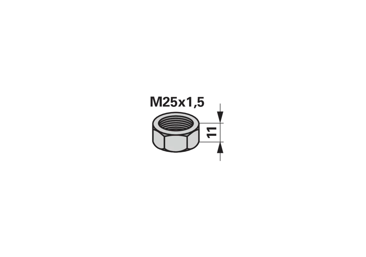 Mutter M25 x 1,5 – passend für Vicon-PZ MT179R GartenShop24