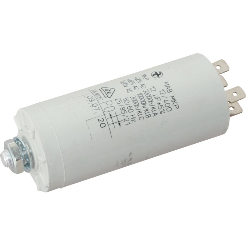 Kondensator 12 µF, AD 35 mm GartenShop24 - Hochwertige Gartengeräte