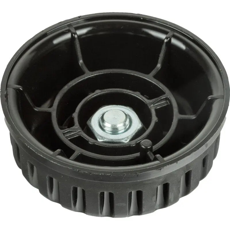 Tecomec K00401120 Druckknopf – Detailansicht der Alu-Verstärkung