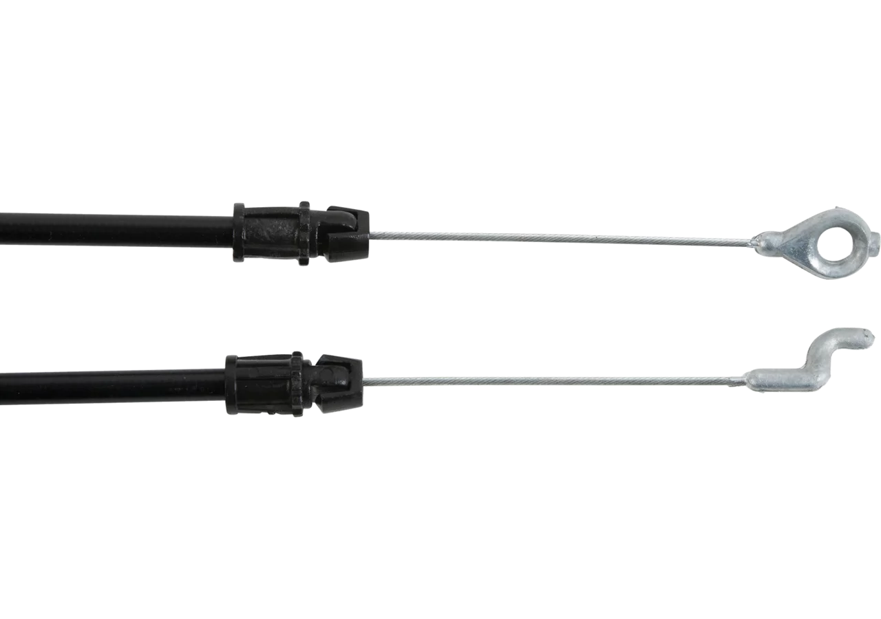 Bremszug L 1240 mm anstelle von GGP, Castel Garden 81000634 – Mit Anschlussteile: Öse und Z-Form GartenShop24 - Hochwertige Gartengeräte