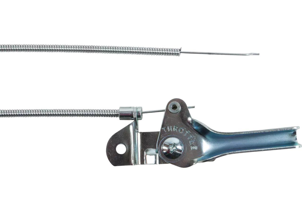 Gaszug universal Mit Anschlussteile: Hebel und Z-Form L 1430 mm GartenShop24 - Hochwertige Gartengeräte