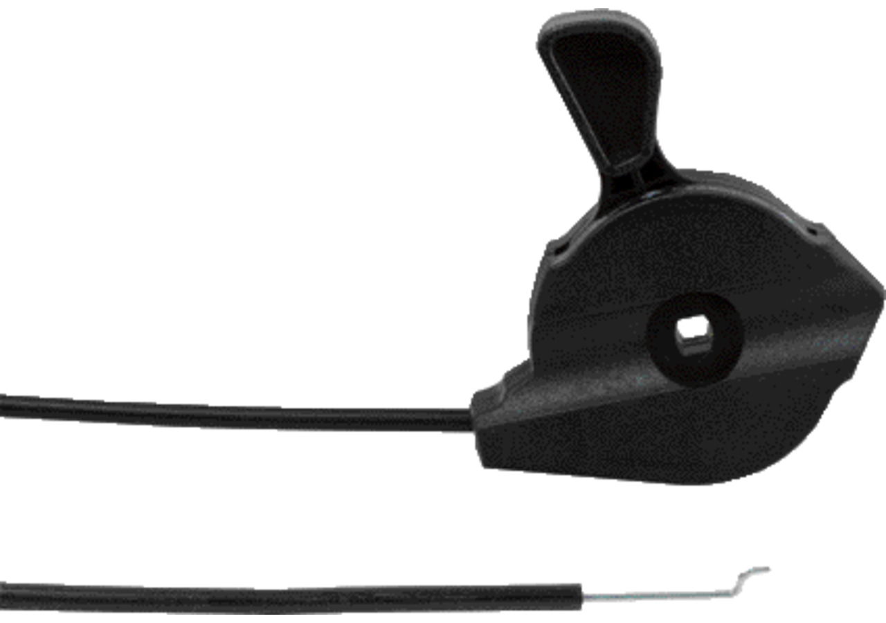 Gaszug universal L 1142 mm – Mit Anschlussteile: Hebel und Z-Form GartenShop24 - Hochwertige Gartengeräte