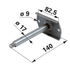 Stiga Messerwelle L 140 mm 1134505204 Stiga
