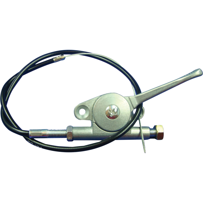 Magura Regulierhebel Flansch LA 50 mm Gashebel komplett mit Bowdenzug, Hebellänge 65 mm