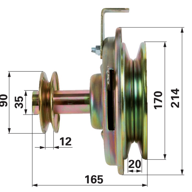 MTD Messerkupplung mechanisch 71705284 MTD