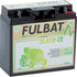 Fulbat Batterie SLA12-22 12 V 22 Ah – ventil geregelte Bleibatterie, Frontansicht