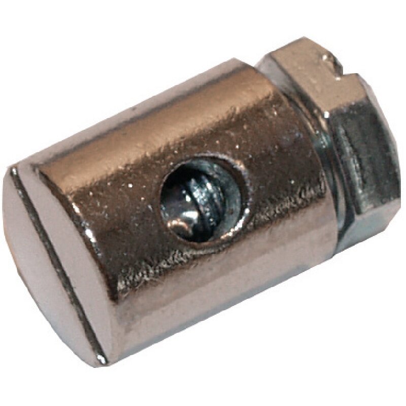 Schraubnippel ID 2,8 mm AD 8 mm L 8,5 mm Sechskantschraube – 10 Stück
