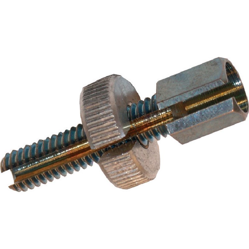 Stellschraube M6 L 32 mm geschlitzt – Ersatzteil für Seilzüge, Länge 32 mm