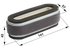 Luftfilter oval 141 x 57 mm passend für Kubota 1210111210 GartenShop24 - Hochwertige Gartengeräte