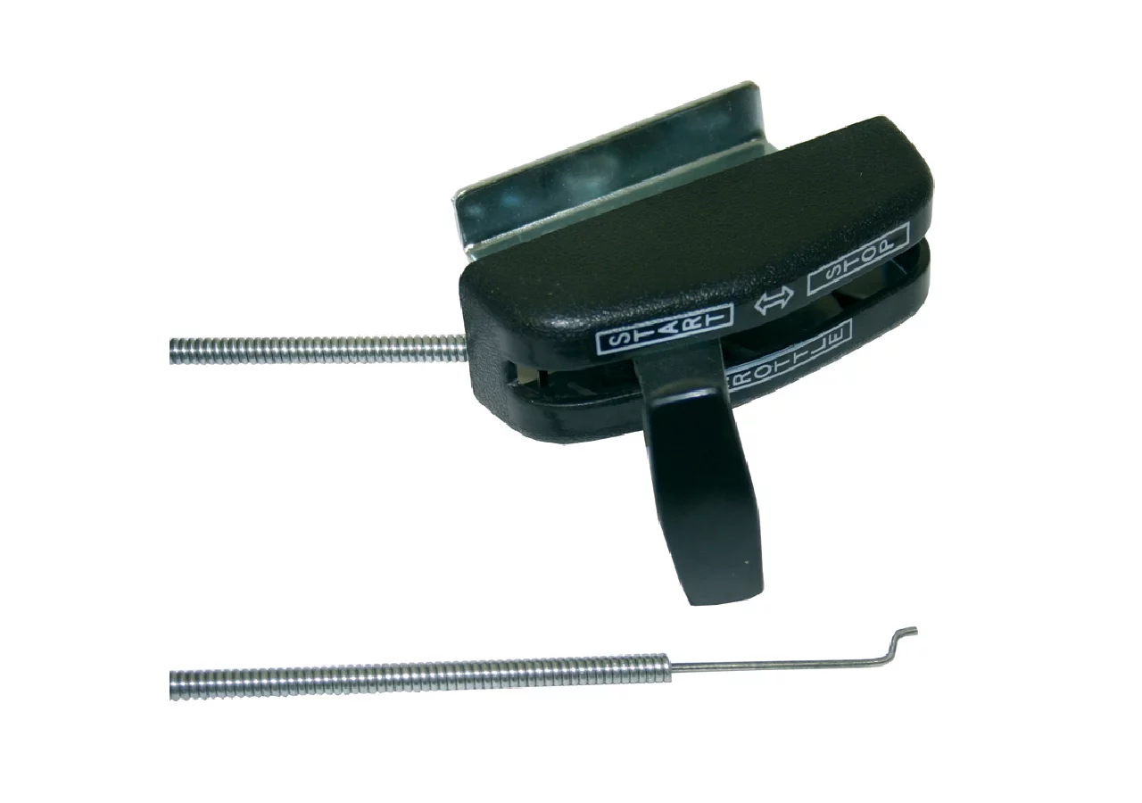 Gaszug Universal L 1880 mm Mit Anschlussteile: Hebel und Z-Form GartenShop24 - Hochwertige Gartengeräte