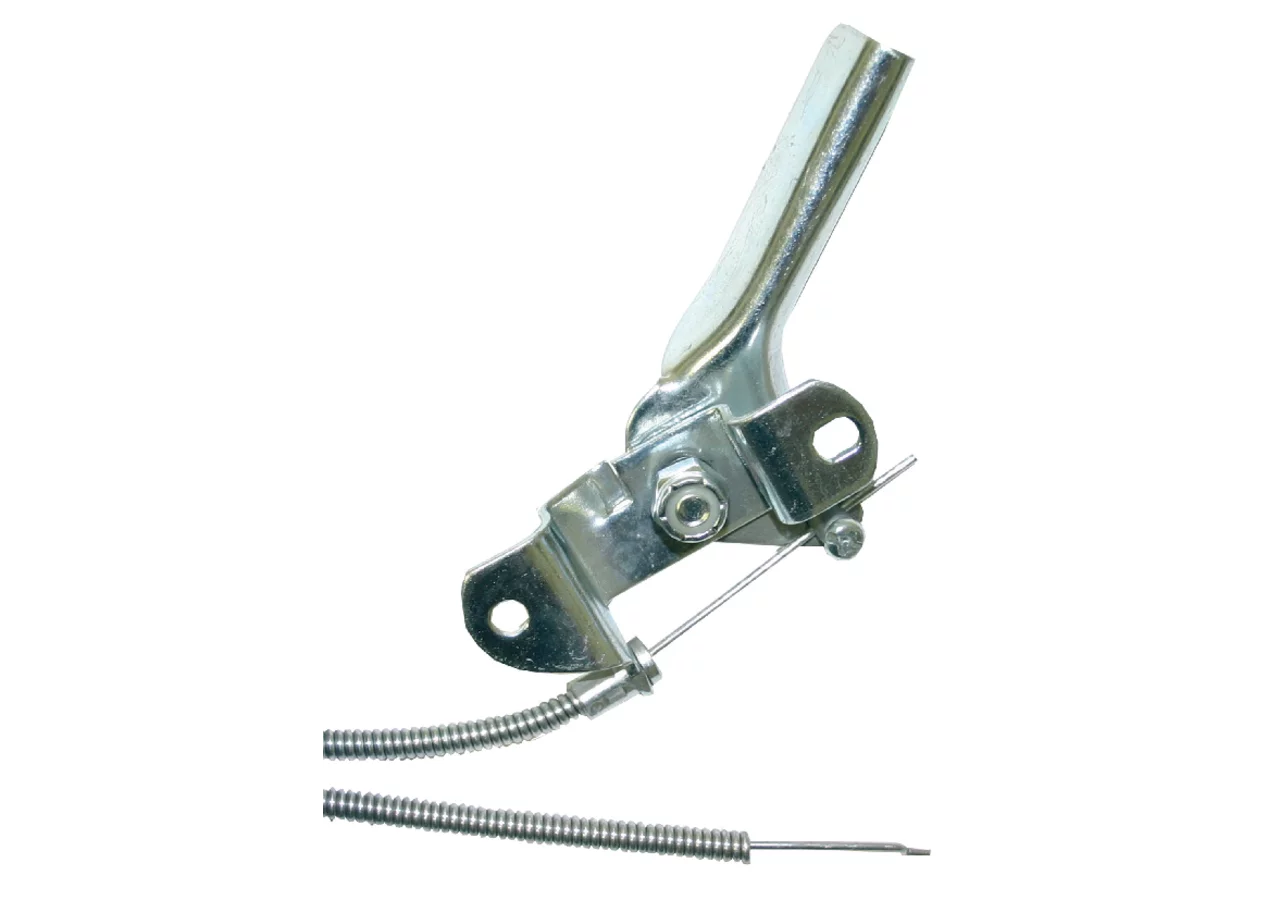 Gaszug Universal Mit Anschlussteile: Hebel und Z-Form L 1503 mm GartenShop24 - Hochwertige Gartengeräte