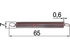 Reglerfeder L 65 mm passend für Briggs & Stratton 92501-92589, 93902 GartenShop24 - Hochwertige Gartengeräte