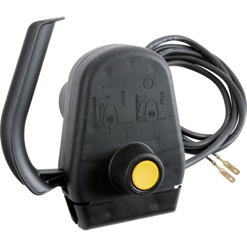 Totmannschalter 12 A, Schwarz-Gelb GartenShop24 - Hochwertige Gartengeräte