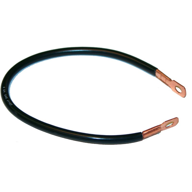 Batteriekabel Schwarz, L 400 mm, 16 mm² GartenShop24 - Hochwertige Gartengeräte