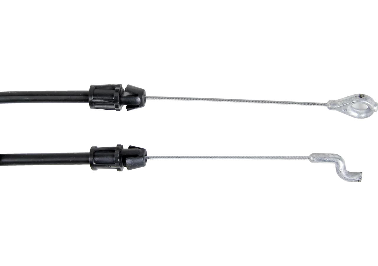 Bremszug L 1183 mm – Mit Anschlussteile: Öse und Z-Form – anstelle von GGP 81000626 GartenShop24 - Hochwertige Gartengeräte