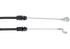 Bremszug L 1183 mm – Mit Anschlussteile: Öse und Z-Form – anstelle von GGP 81000626 GartenShop24 - Hochwertige Gartengeräte
