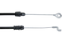 Bremszug L 1570 mm Mit Anschlussteile: Öse und Z-Form anstelle von GGP 81000629, 810006231 GartenShop24 - Hochwertige Gartengeräte