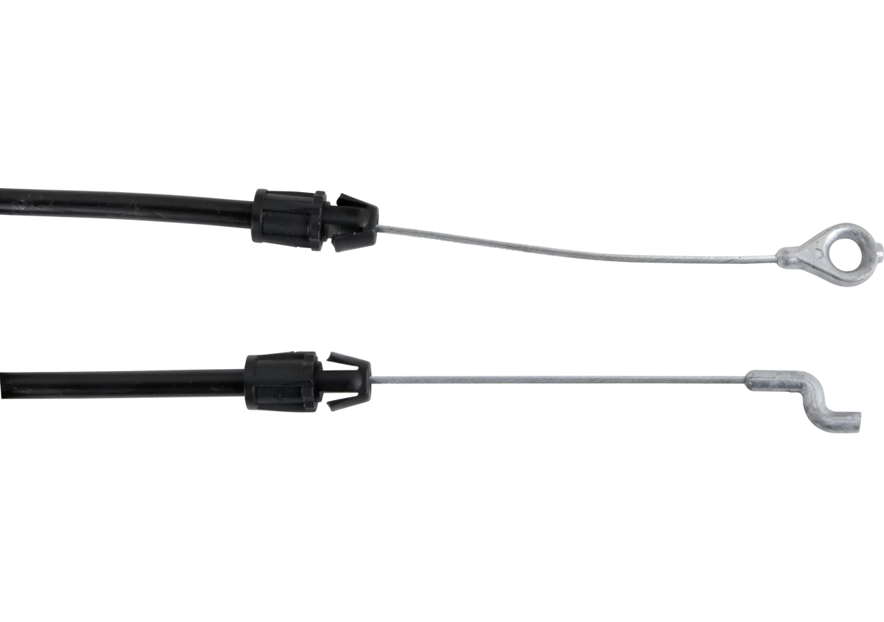 Bremszug L 1336 mm – Mit Anschlussteile: Öse und Z-Form – passend für GGP 81000643 GartenShop24 - Hochwertige Gartengeräte