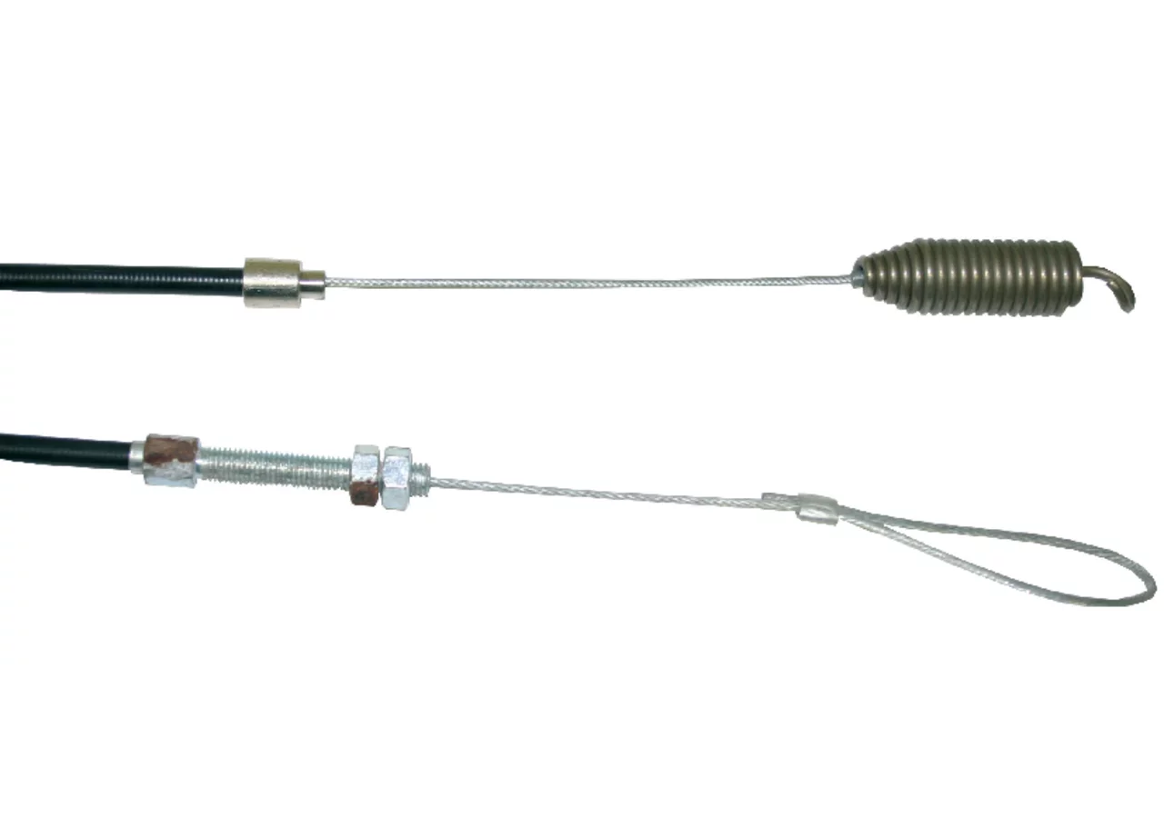Kupplungszug L 1250 mm mit Feder und Schlinge anstelle von GGP 81001083 GartenShop24 - Hochwertige Gartengeräte