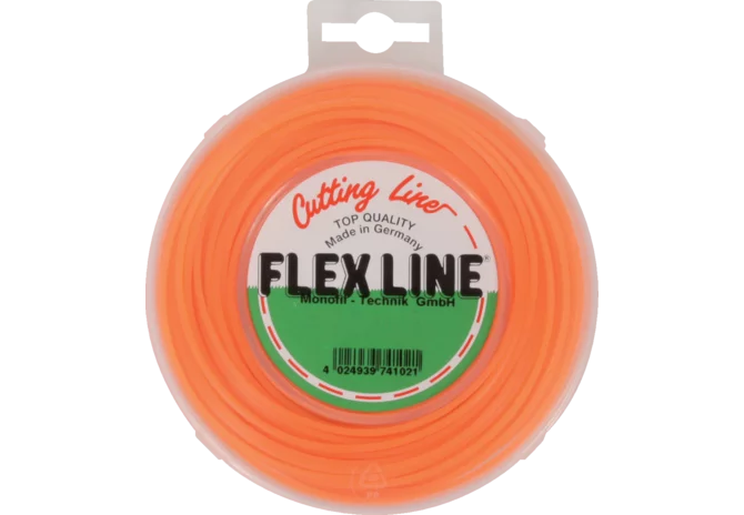 Flex-Line 4-Kant-Mähfaden für Freischneider, Stärke 2,4 mm, L 15 m GartenShop24 - Hochwertige Gartengeräte