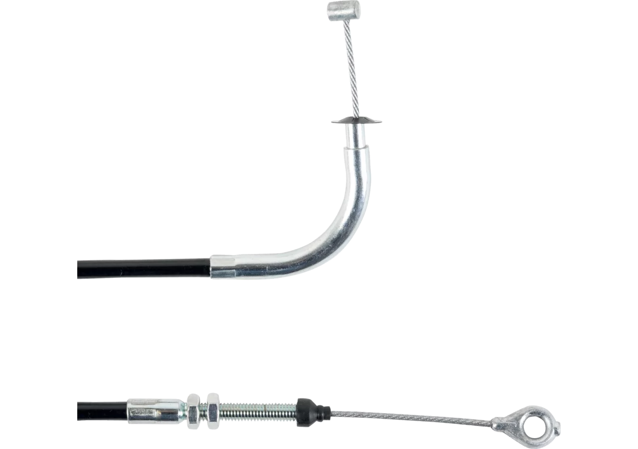Schaltzug L 1210 mm – Mit Anschlussteil: Öse und Nippel – anstelle von Honda 54630VF0953, 54630VF0952 GartenShop24 - Hochwertige Gartengeräte