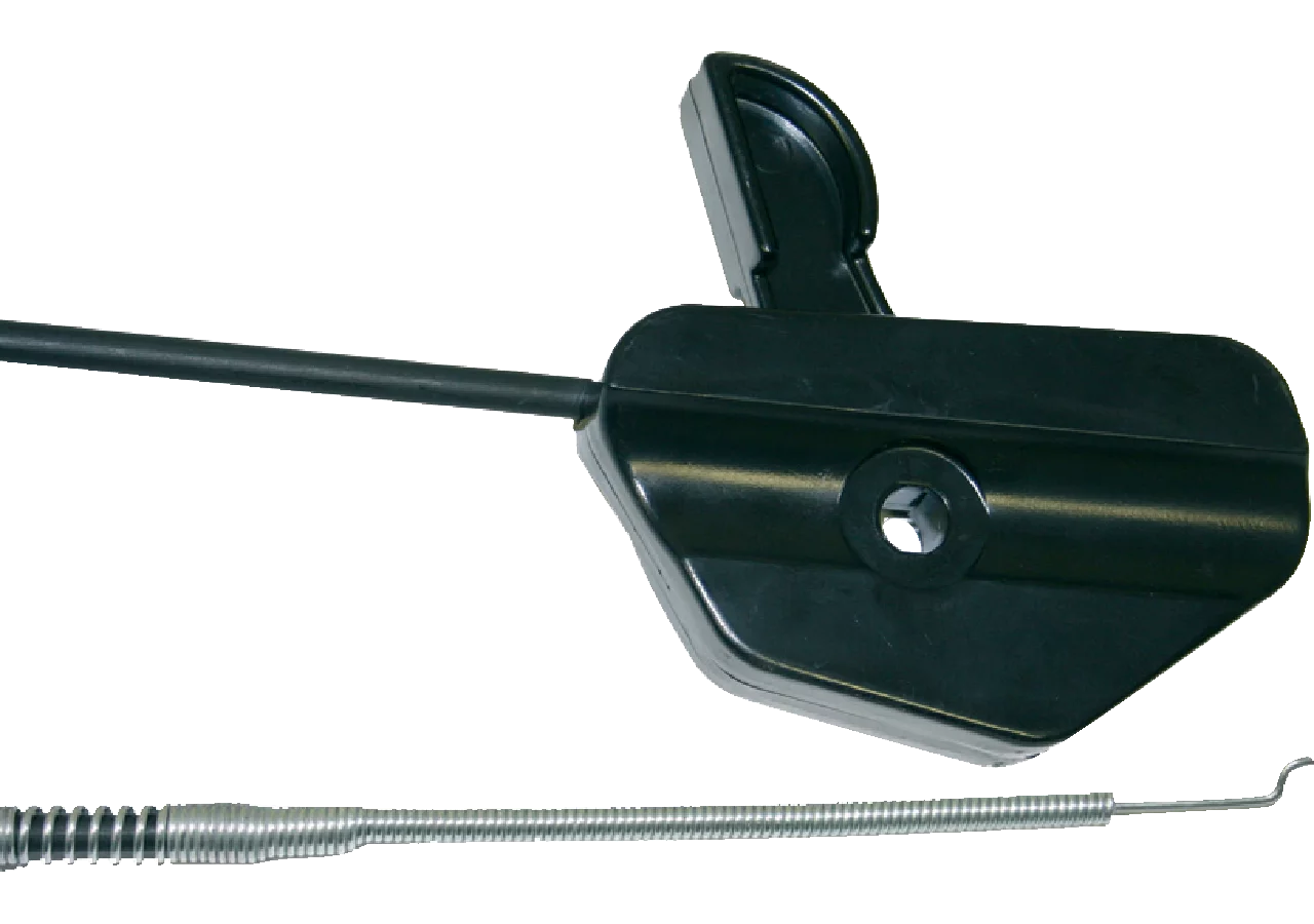 Gaszug L 1320 mm – Mit Anschlussteile: Hebel und Z-Form – anstelle von MTD 7460801 GartenShop24 - Hochwertige Gartengeräte