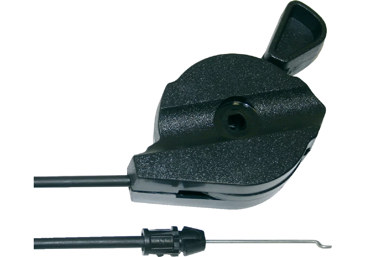 Gaszug L 1274 mm Mit Anschlussteile: Hebel und Z-Form anstelle von Murray 7701016, 740194 GartenShop24 - Hochwertige Gartengeräte