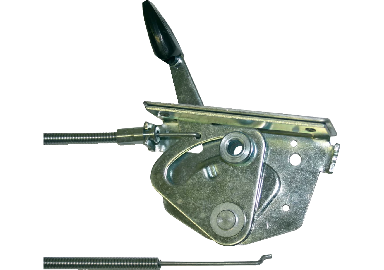 Gaszug L 1382 mm Mit Anschlussteile: Hebel und Z-Form anstelle von Snapper 2295185 GartenShop24 - Hochwertige Gartengeräte