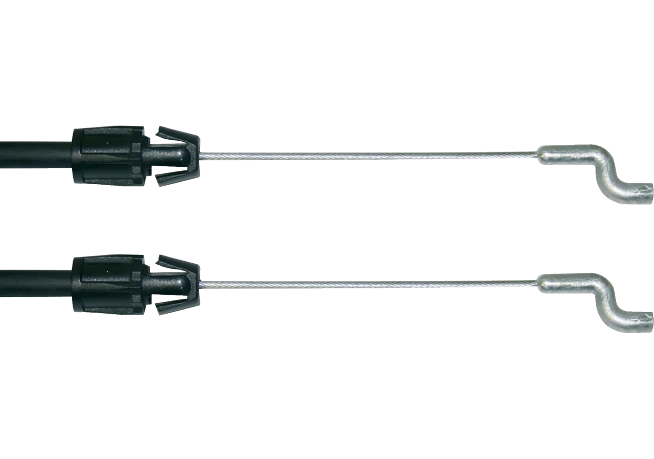 Bremszug L 1180 mm passend für MTD 7460500 – Mit Anschlussteile: Z-Form GartenShop24 - Hochwertige Gartengeräte